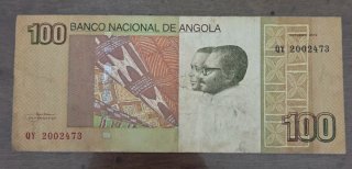 Angola 100 Kwanzas banconota