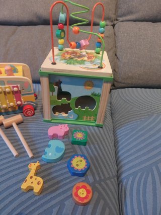 Lote Juguetes Madera Niños