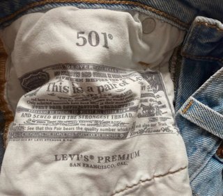 Levi’s 501 short vintage
