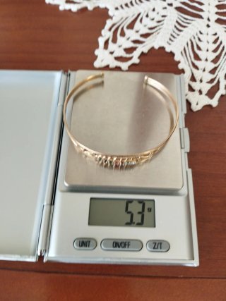 Pulsera Oro 9K con Gemas Multicolor