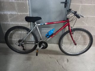 Bicicleta de Montaña Roja