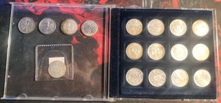 Monedas de la Historia de España I y II Incompleta