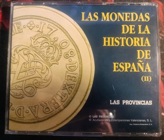 Monedas de la Historia de España I y II Incompleta