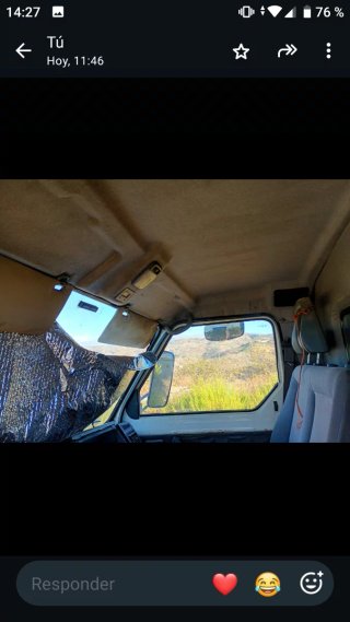 Camión Nissan atmosférico solo le falta la ITV