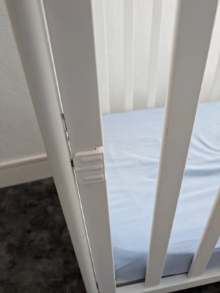 Cuna Cotinfant 60x120 Blanca y colchón