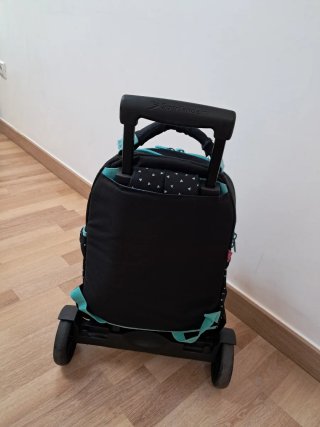 Mochila Tandem con carro y ruedas de goma