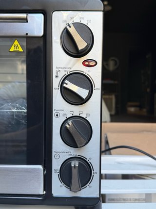 Horno Eléctrico de Convección y Rustipollo de 30 L