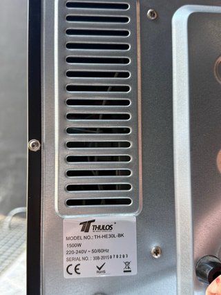 Horno Eléctrico de Convección y Rustipollo de 30 L