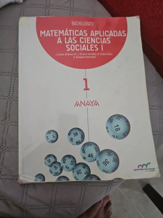 Matemáticas aplicadas a las Ciencias Sociales I...