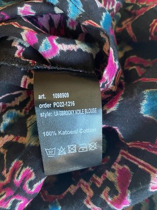 Camisa Shoeby Algodón Estampada Talla L