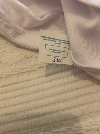 Polo SFC XXXL Blanco