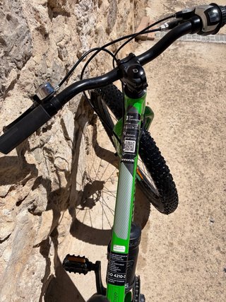 Bicicleta niño Cannondale verde