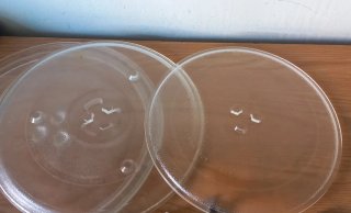 Base giratoria de cristal para microondas