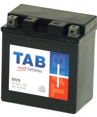 Batería Moto TAB GYZ7V 12V 6Ah
