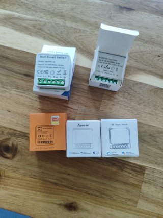 5 x Interruptor Inteligente Wi-Fi DIY