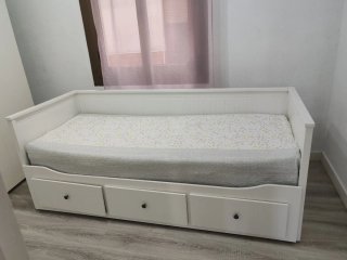 Diván/Cama Nido Hemnes IKEA cama y colchón incluid