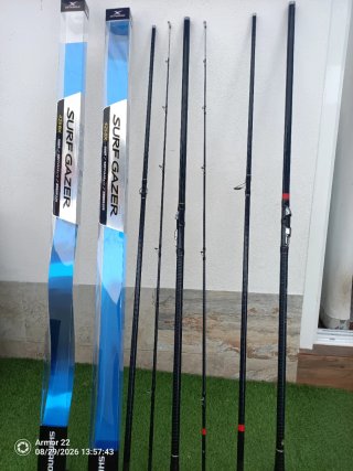 Equipo pesca surfcasting