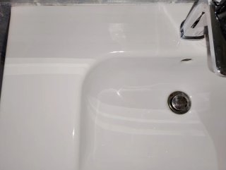 Mueble (80x45x85 alto) y lavabo (80x45) marca Royo