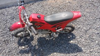 Mini Moto Cross Roja