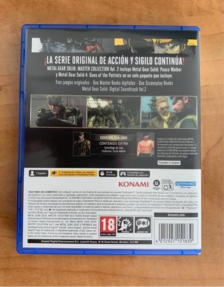 Metal Gear Solid Master Collection Vol. 2 PS5