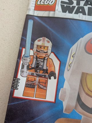 Lego Luke Skywalker paper bag #2 912507 sw1139