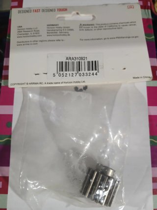 ARRMA Idler Gear 19T ARA310921