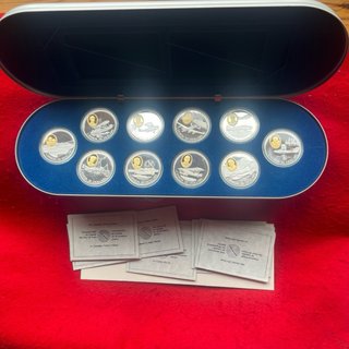 Serie Monete Canadesi Oro CAMEO 50 Anni