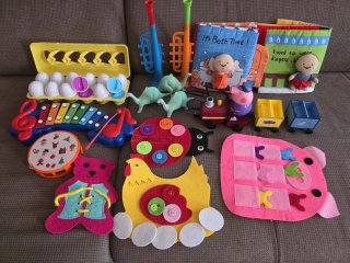 Lote Juguetes Educativos Bebé 0-4 Años