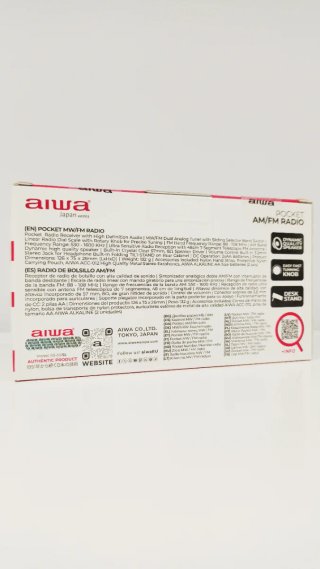 RADIO PORTÁTIL AIWA AM/FM RS-55 SL