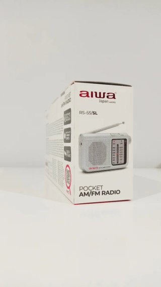 RADIO PORTÁTIL AIWA AM/FM RS-55 SL