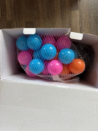 Piscina de bolas inflable para bebés y niños 1+