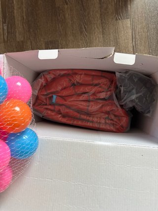 Piscina de bolas inflable para bebés y niños 1+
