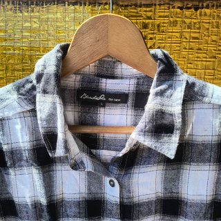 Camisa de cuadros BlendShe 100% algodón franela