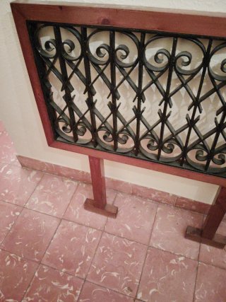Cabecero/Decoración Pared Metal y Madera .