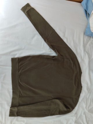 Sudadera Zara Verde Hombre