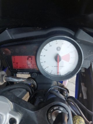 Yamaha YZF R125 Moto Deportiva Azul/Blanca