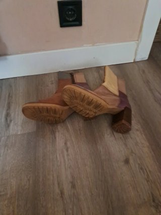 Botines Marrones y Grises