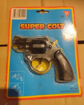Pistola de Juguete Super Colt fogueo C5