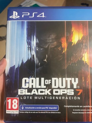 Call of Duty Black Ops 7 PS4 Lote Multigeneración