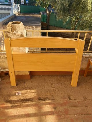 Cabecero de madera 90cm
