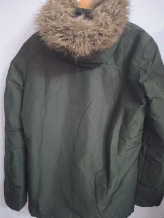 Chaquetón verde hombre