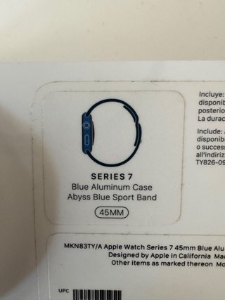 Apple Watch Serie 7