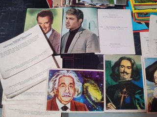 Cromos Años 60 Famosos Disco Cultura