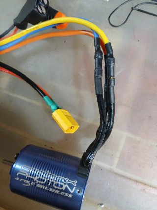 Combo Motor y ESC Photon 4 Polos