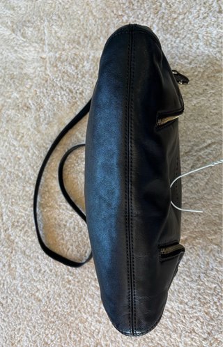 Borsa Coccinelle Nera Pelle Tracolla