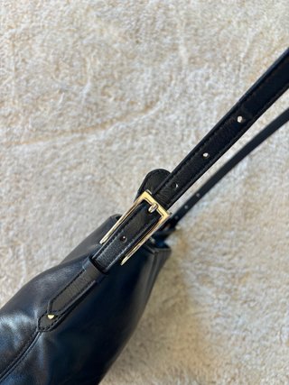 Borsa Coccinelle Nera Pelle Tracolla
