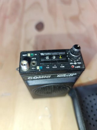 Receptor Comni VHF/FM Portátil