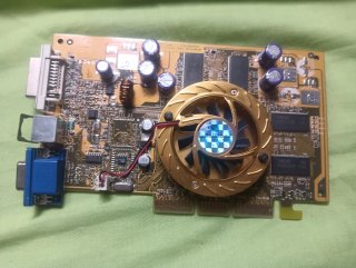 Lote Tarjetas Gráficas y RAM Vintage