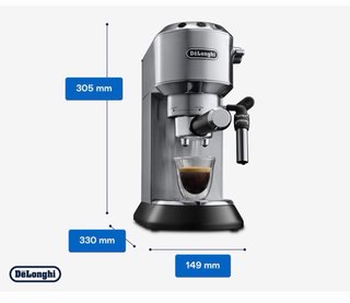 Cafetera Espresso De'Longhi Dedica