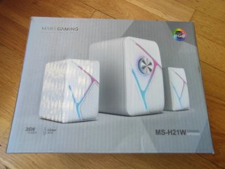 Altavoces Mars Gaming MS-H21W RGB